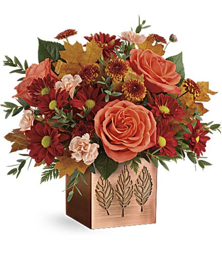 Copper Petals Bouquet from Richardson's Flowers in Medford, NJ